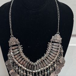 Boho Statement Necklace Gypsy Style just $5 