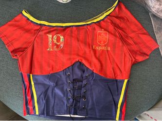 Spain jersey top (LARGE)