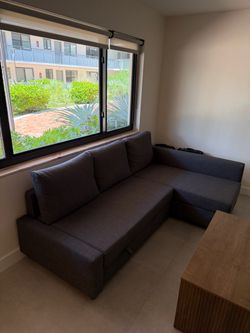 Sleeper Sectional, 3 seat w/storage, Skiftebo dark gray