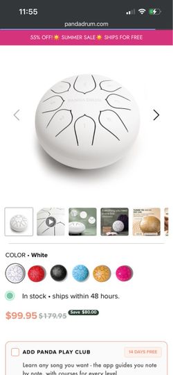 Panda drum