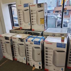New Toshiba 6000btu Portable AC