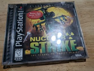Sony Playstation 1 PS1 Nuclear Strike CIB Game Cleaned & Tested testing available 