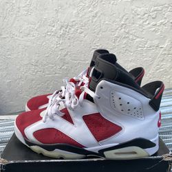 Size 11 - Jordan 6 Carmine 2021  