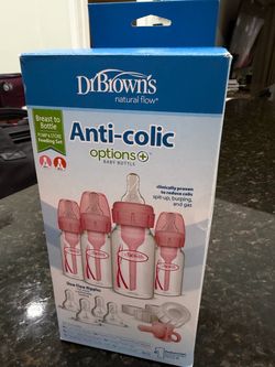 Dr. Brown's Anti-Colic Options+ Breast to Bottle Set