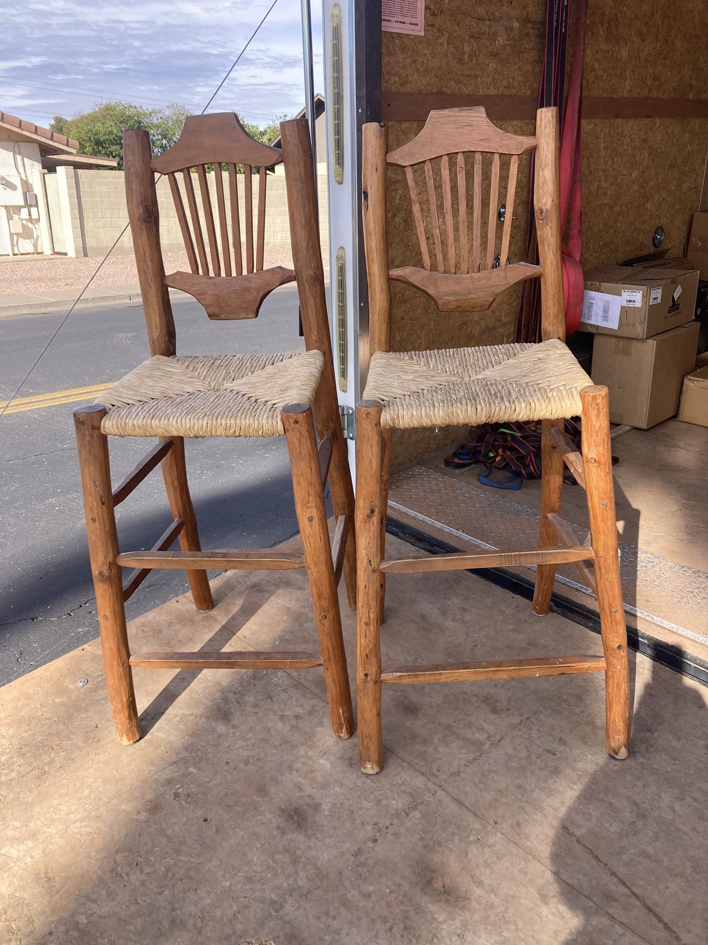 AZ Style BarHeight, Two Chairs.