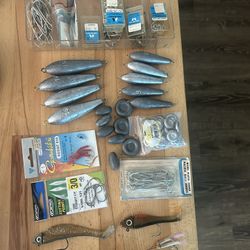 Fishing Weights And Hooks
