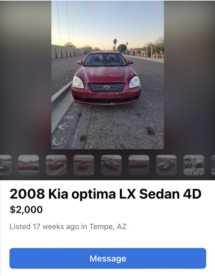 2008 KIA OPTIMA LX