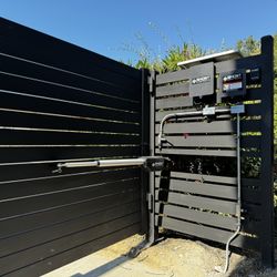 High-Quality Automatic Swing Gate with Integrated GHOST System