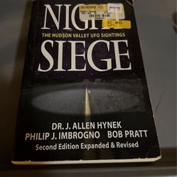 Book Night Siege That Hudson Valley Ufo Sightings Dr. J Allen Hyne