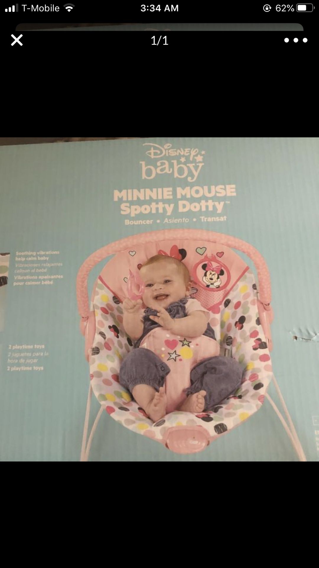 Minnie Mouse bouncer