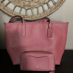 Coach Purse with Wallet 