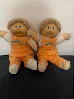Vintage Cabbage Patch Dolls Twins