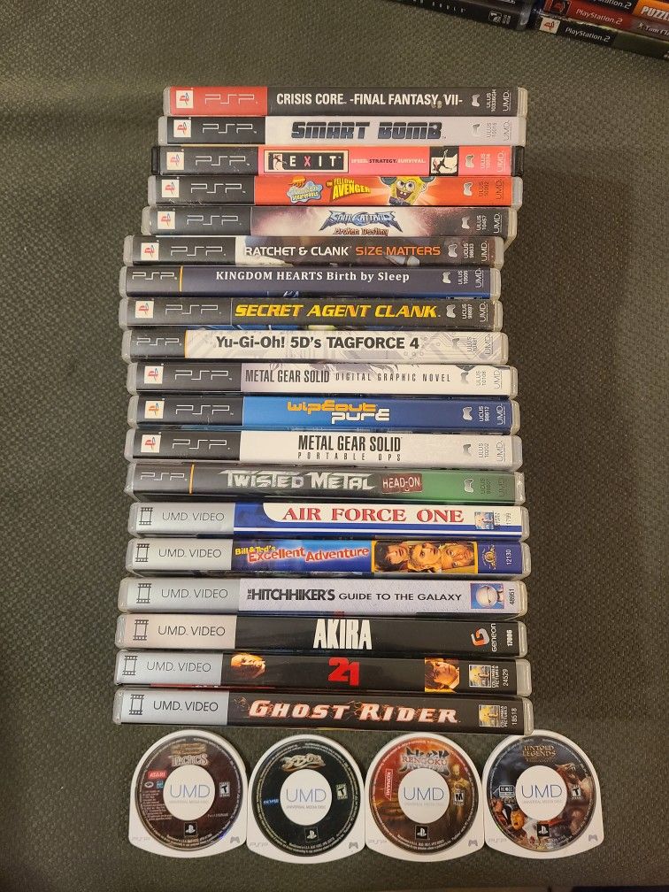 PSP Games Assortment