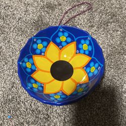 Sunflower Ceramic Bowl 