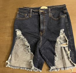 Vibrant (Brand) Denim Shorts