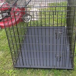Large Dog Cage  60dollars Great Condition 