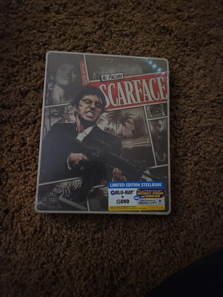 Unopened Scarface Steelbook (Limited Edition) Blu-Ray/DVD