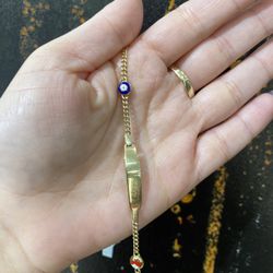 14k BABY ID BRACELET 