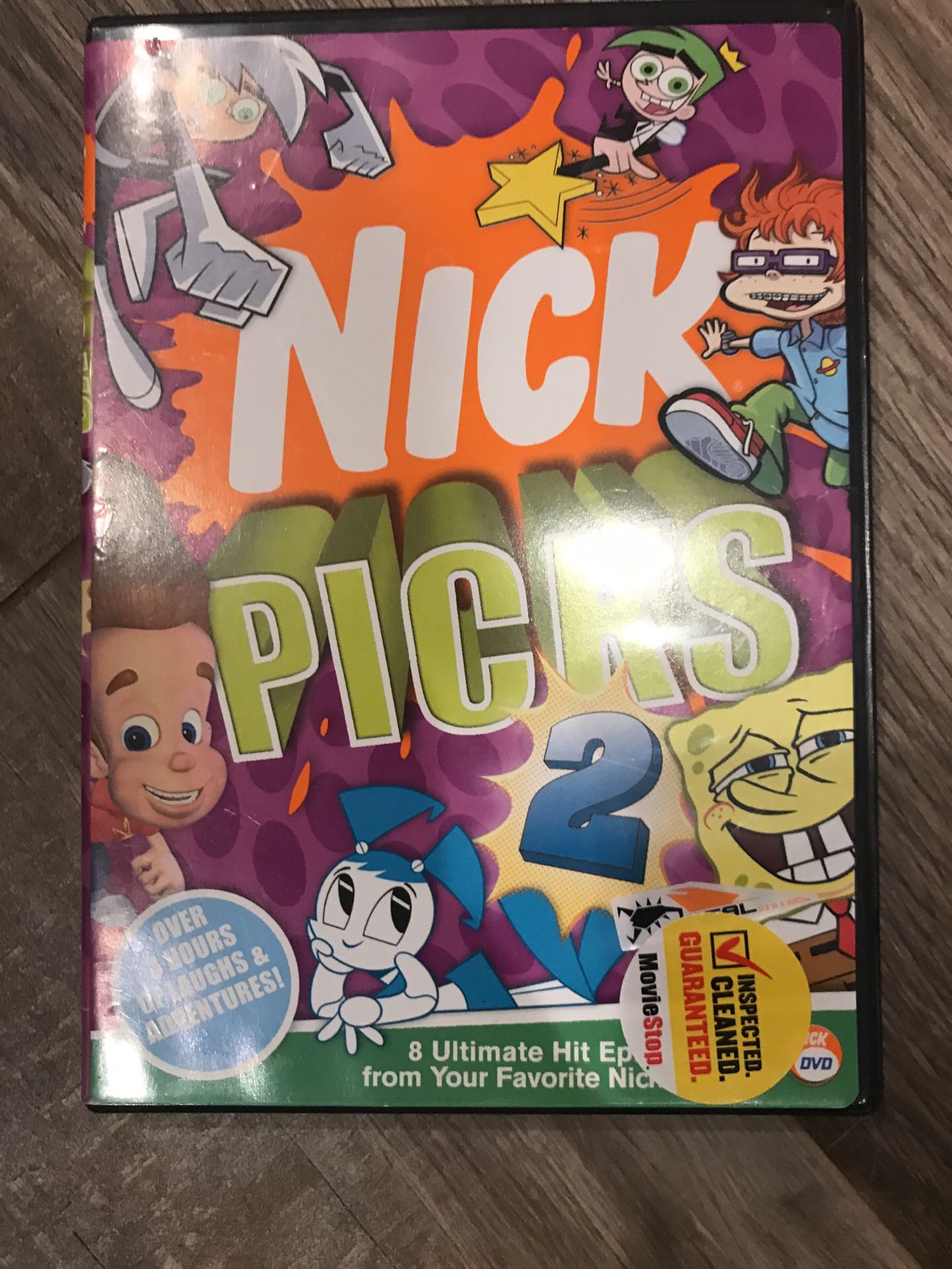Nick pics to DVD fairly odd parents, all grown up, SpongeBob, rug rats, Danny phantom, jimmy neutron, teenage robot