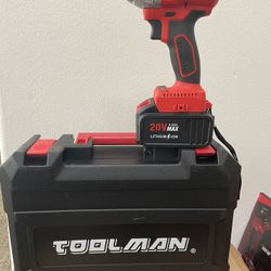 20V Max 1/2 Lithium-lin Cordless Brushless Impact Wrench