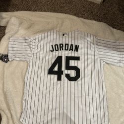 Chicago White Sox Michael Jordan white Nike jersey size xl