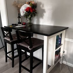 Table With Storage 