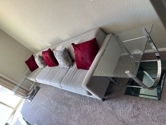 Grey sectional