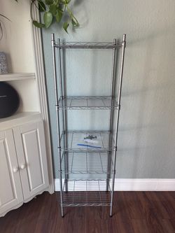 Metal storage rack