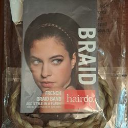 Hairdo French Braid Band In Golden Wheat/Light Golden Blonde
