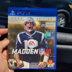 Madden NFL 18 GOAT Edition Sony PlayStation 4 Football Sports Simulation EA