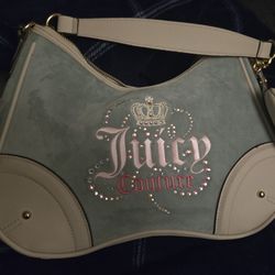 Babe Blue Juicy Purse And Wallet