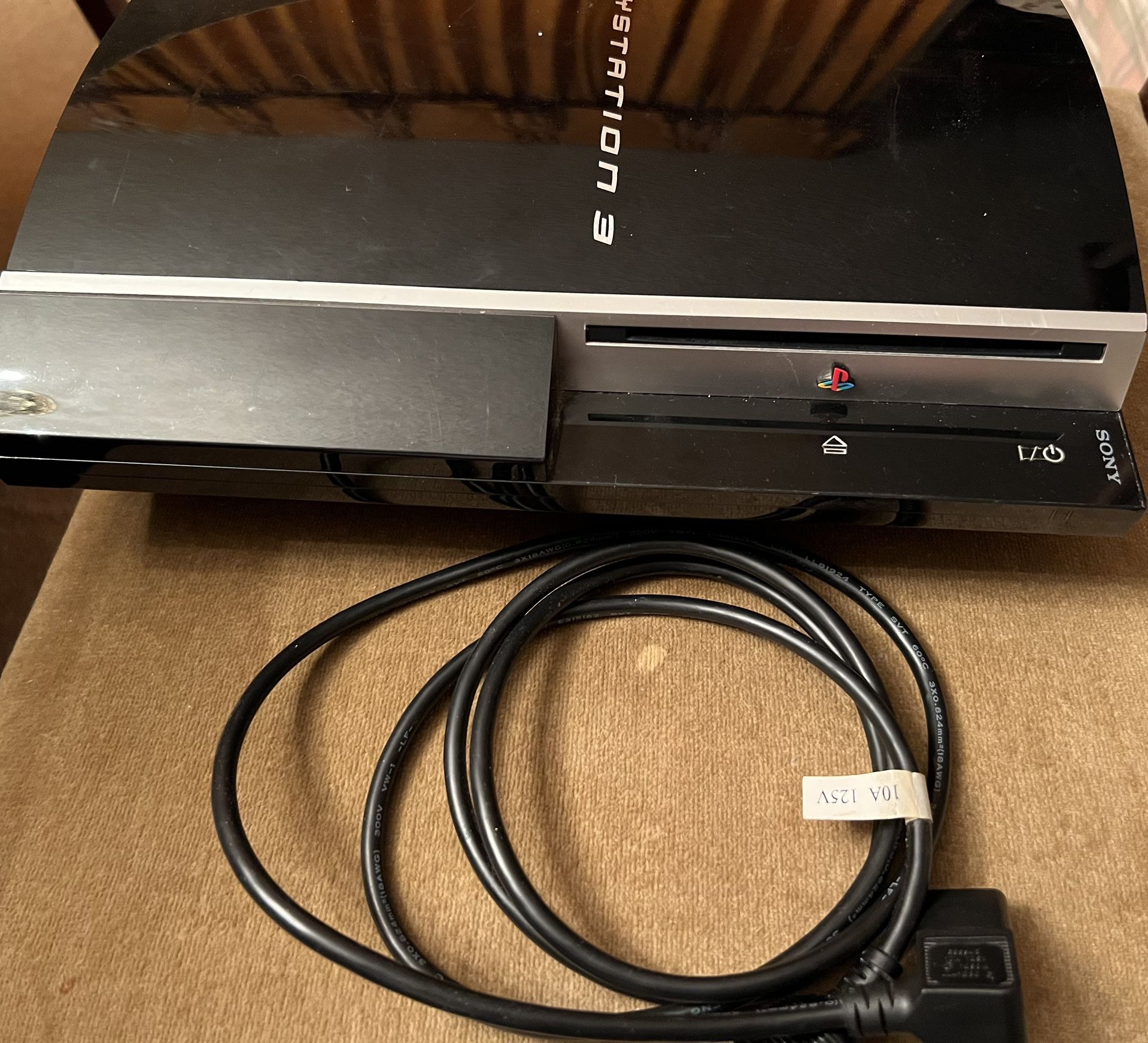 Original Sony PlayStation 3 (Piano Black) - Model CECHH01