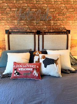 Upholstered Headboard Panel for King Bed