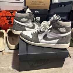 Washed Gray Jordan 1 Mids