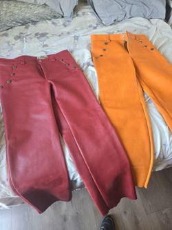Leather pants