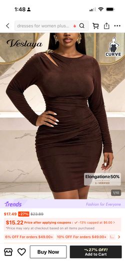 Brown Dress