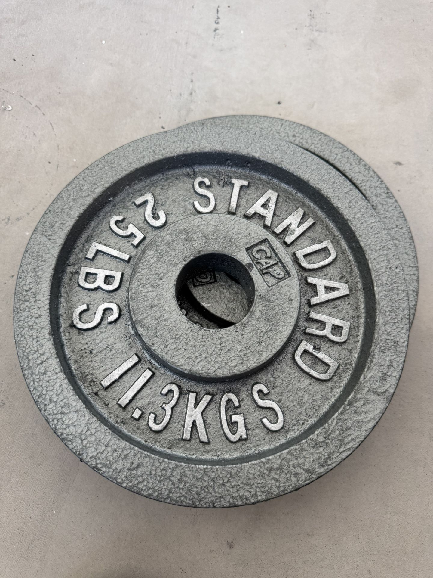 25 Lb Weights X2