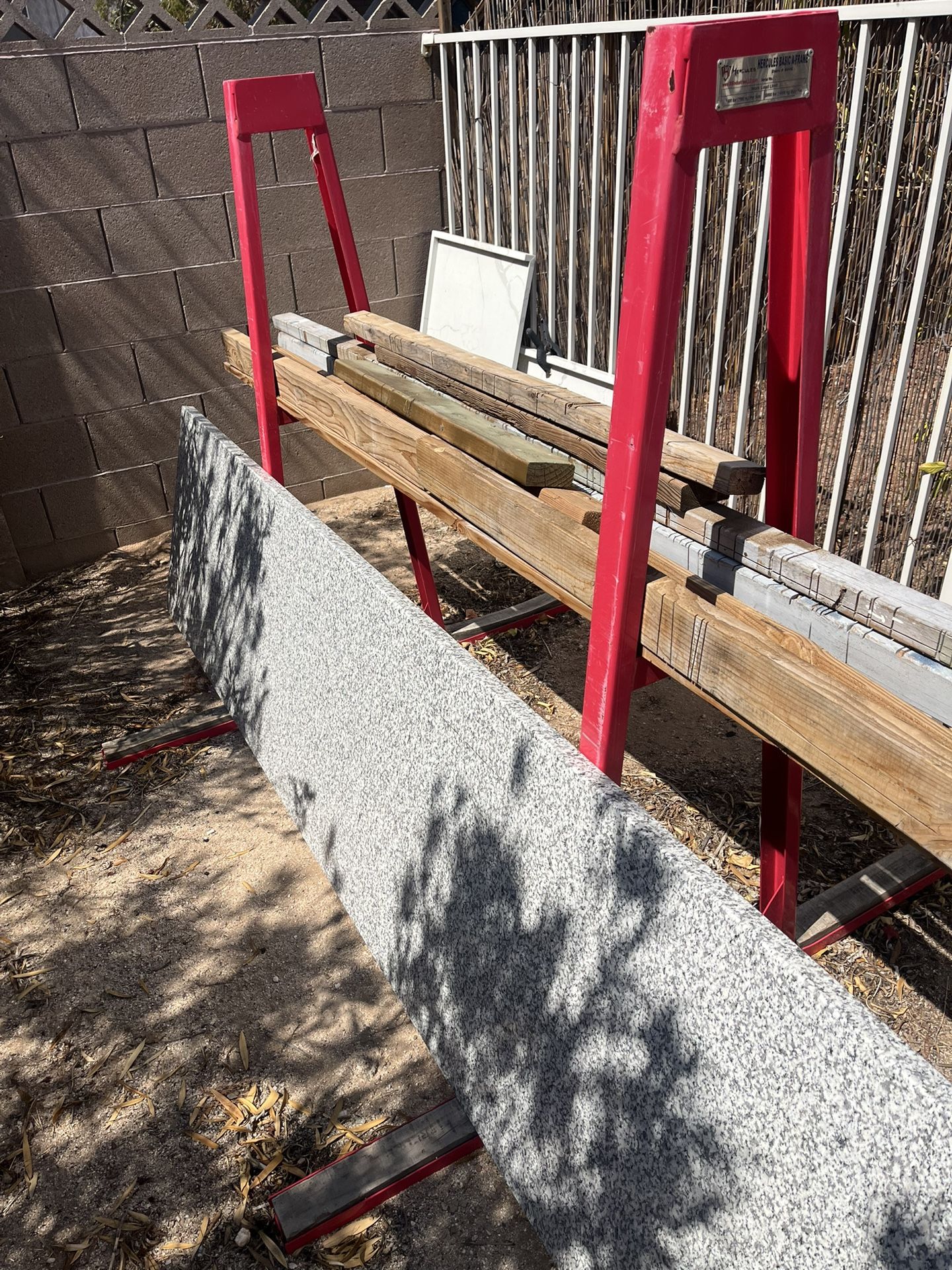 A-Frame, Granite Prefab