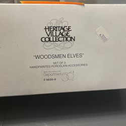 Woodsman elves department 56 N. Pole series