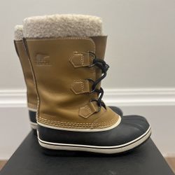 SOREL Kids' Size 2 Yoot Pac TP Insulated Waterproof Winter Boots 