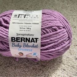 Bernat  baby  blanket  yarns  -  $10  each