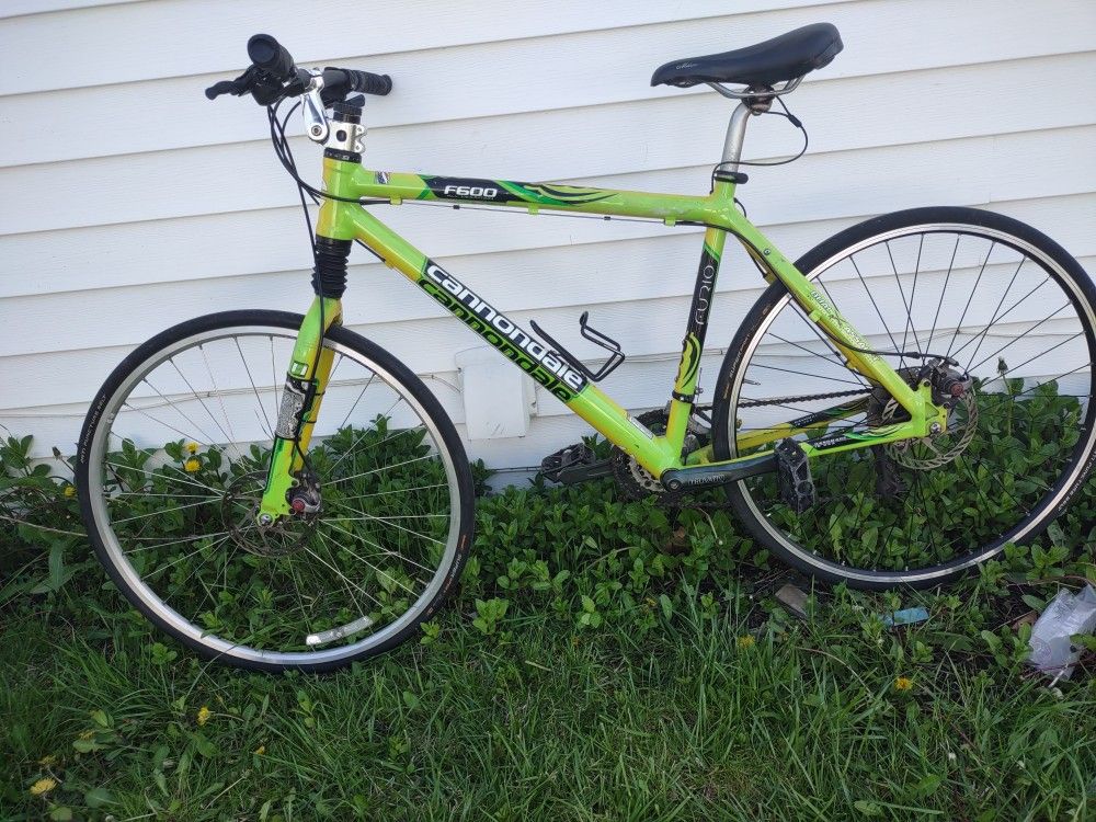 Cannondale F600 Furio,700v Wheels,20 Inch Frame,Sdisc Brakes
