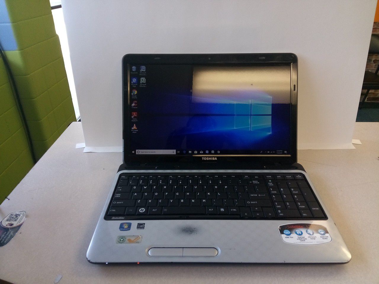 Quad Core Toshiba Laptop.
