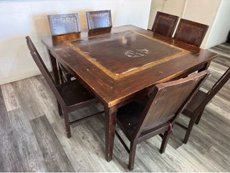 Dining table & chairs