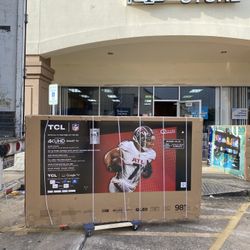 98”TCL 4K SMART TV QLED 