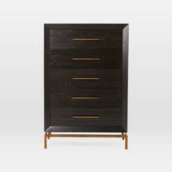 West Elm Alexa Burnished 5-Drawer Dresser