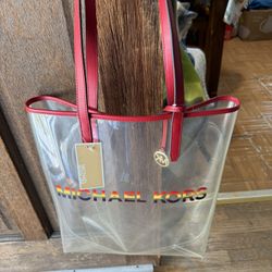 NWT Michael Kors Rainbow, Large Tote