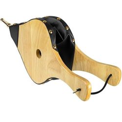 Wood Air Blower Cast Nozzle, Wood Bellows Blower Fireplace Wood Air Blower Fire Tool Wood Fireplace Bellows Air Blower Outdoor Bellows for Outdoor Coo