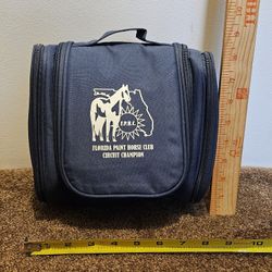 Deago Navy Blue Hanging Travel Toiletry Wash Bag Cosmetic Makeup Organizer