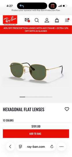 Hexagonal Ray-Bans